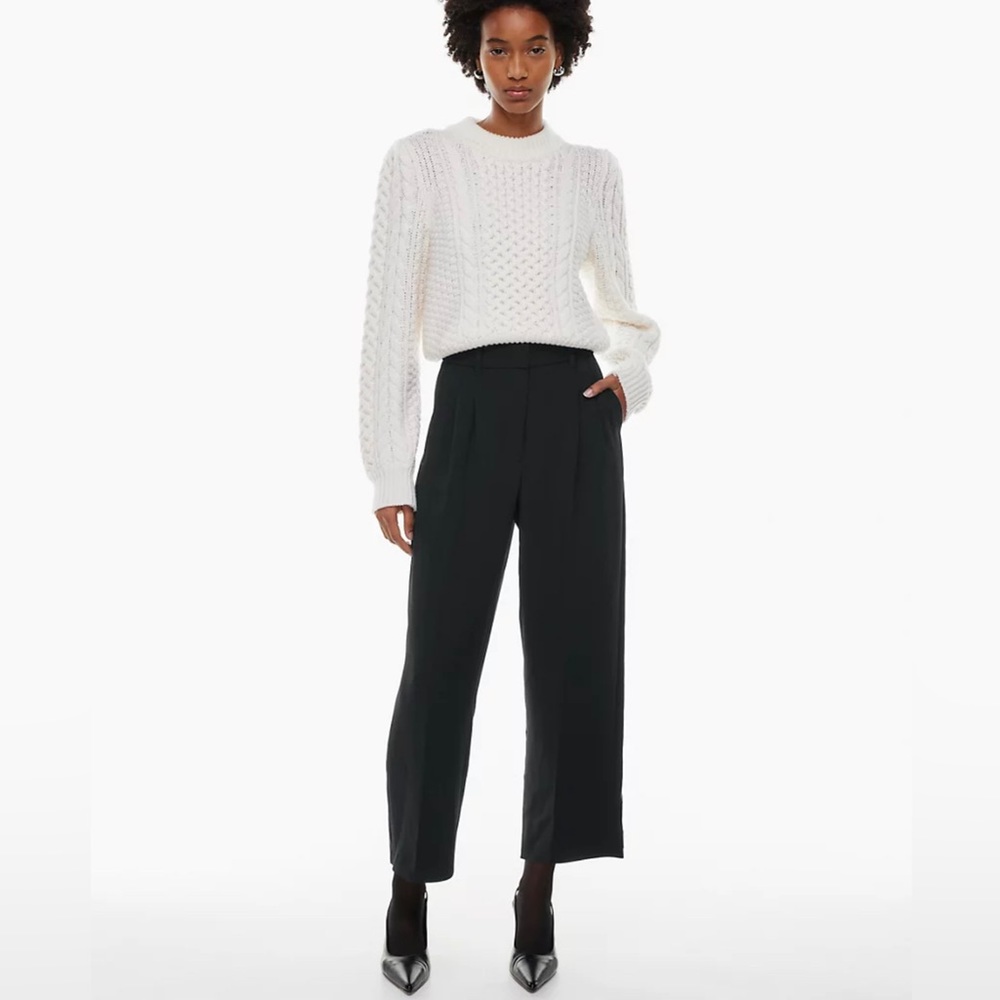 Aritzia Wilfred effortless cropped pants